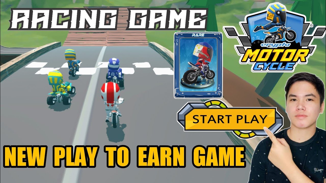 NEW PLAY TO EARN GAME CRYPTOMOTORCYCLE NFT GAME 2021