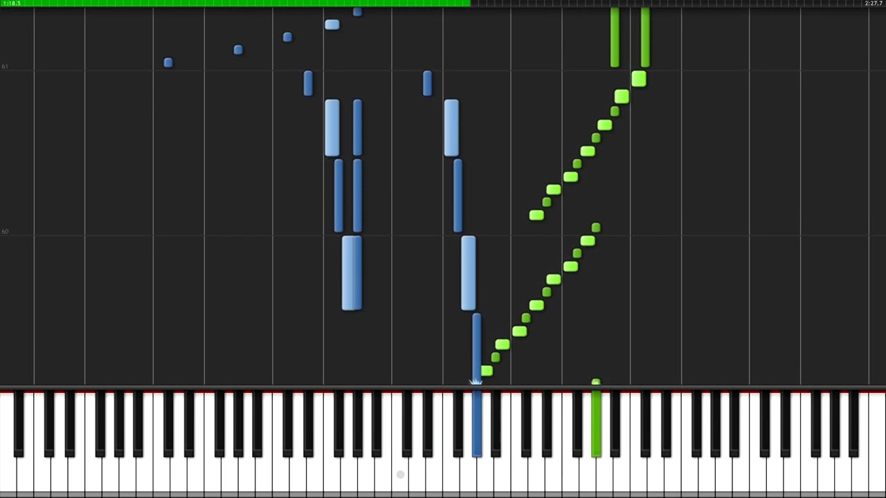 Rustle of Spring   Christian Sinding Piano Tutorial Synthesia