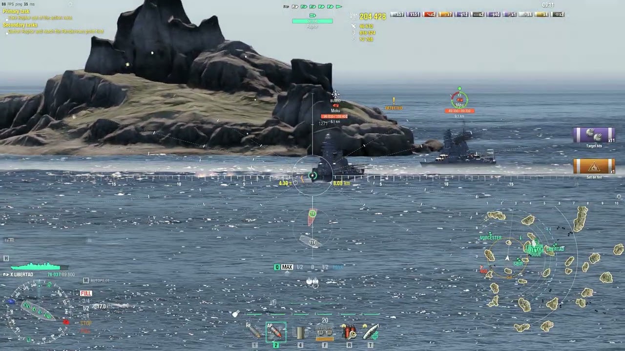 World of Warships Libertad Rescue Ranger