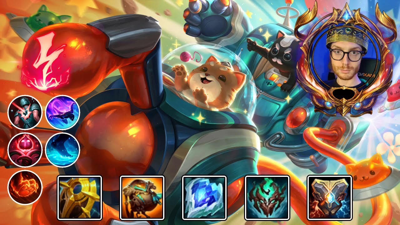 Paoloidolo BLITZCRANK MONTAGE - THE KING | LOL SPACE