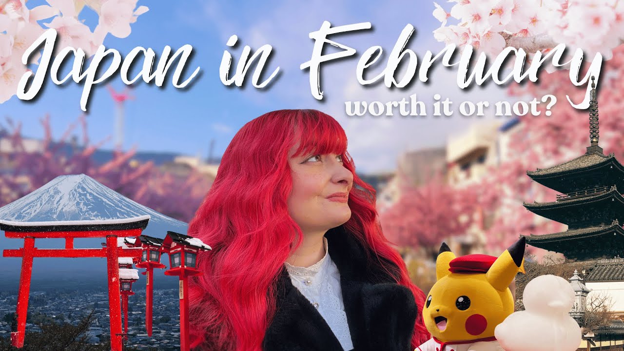 the secret season to visit JAPAN 🌸 | cherry blossoms, snow and no crowds!