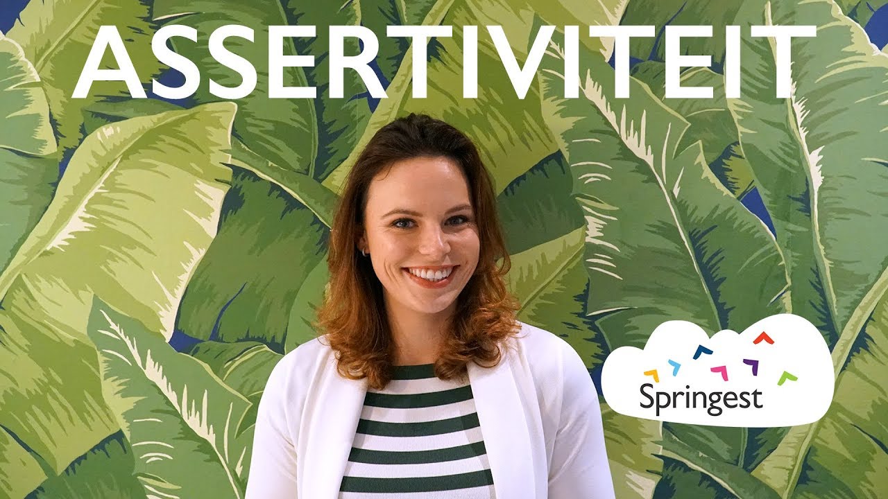 Wat is assertiviteit? | Springest