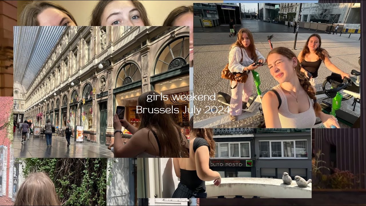 A girls weekend in Brussels, Belgium 🤍