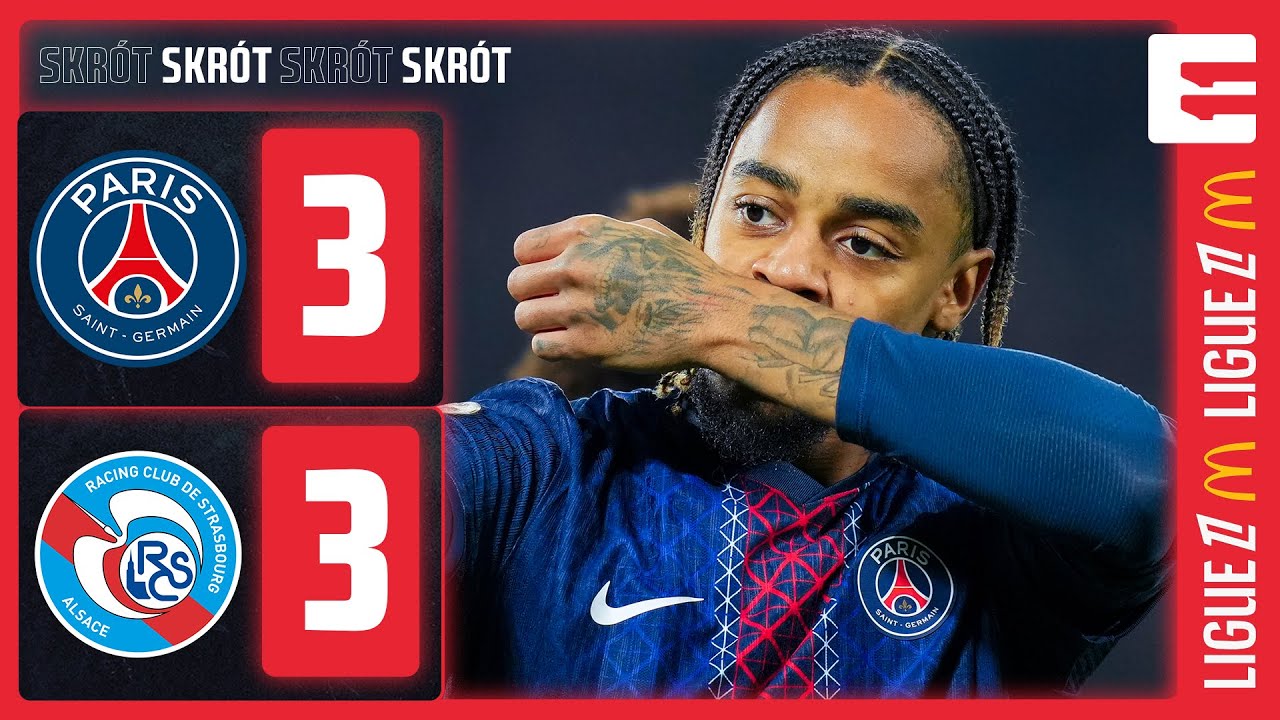 BYŁO O KROK OD KATASTROFY... PSG URATOWAŁO SIĘ W WIELKIM STYLU! | SKR&Oacute;T MECZU