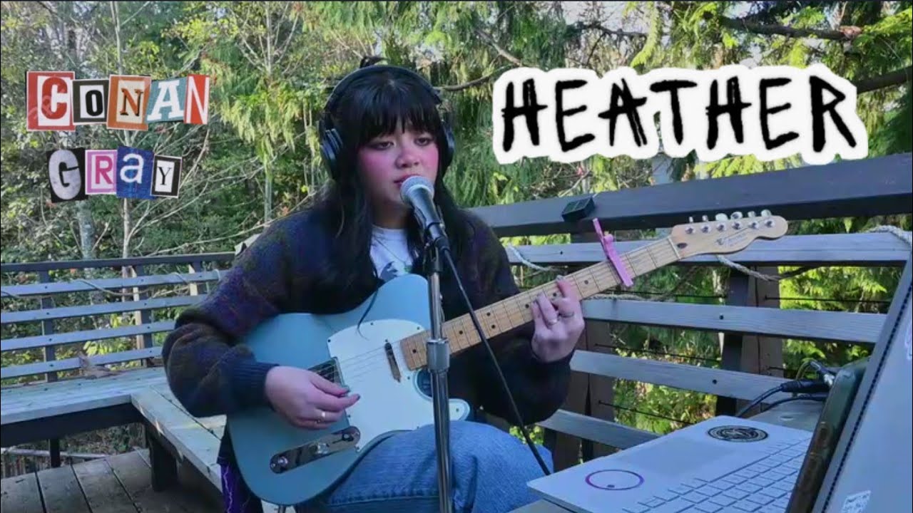 heather by conan gray - cover