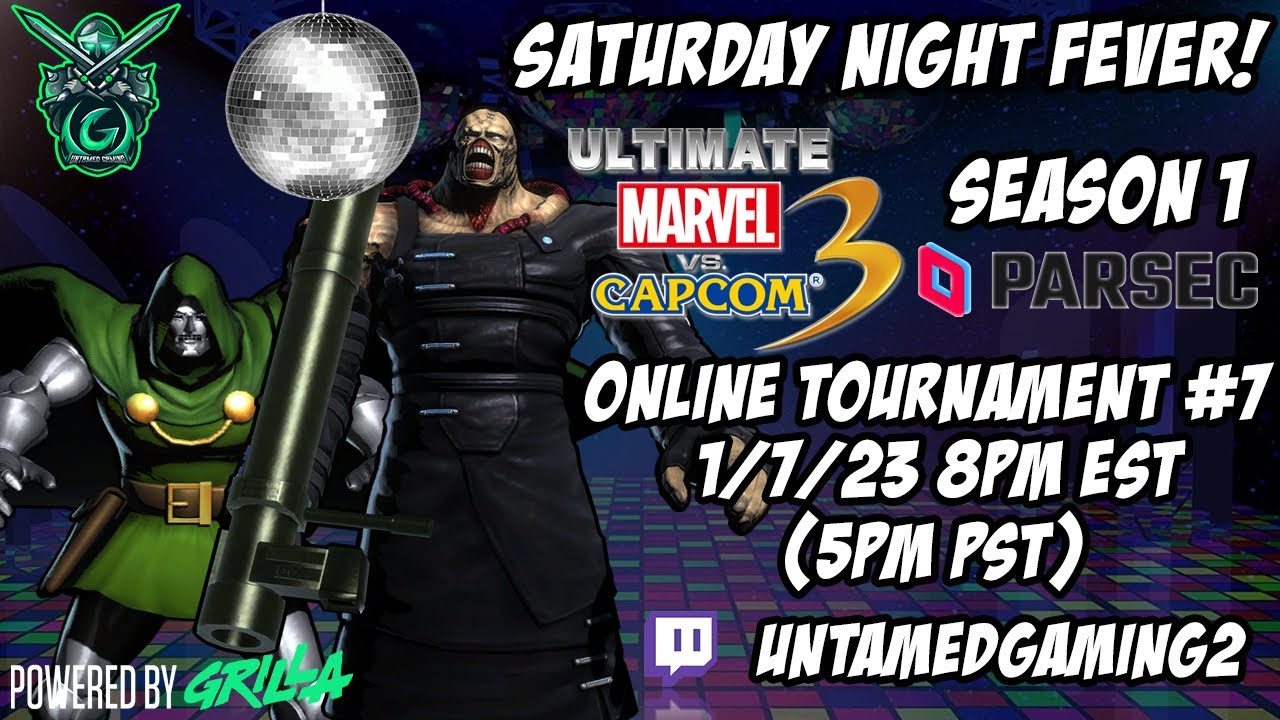 Saturday Night Fever! UMVC3 Season 1 Parsec Online Tournament #7 1/7/23