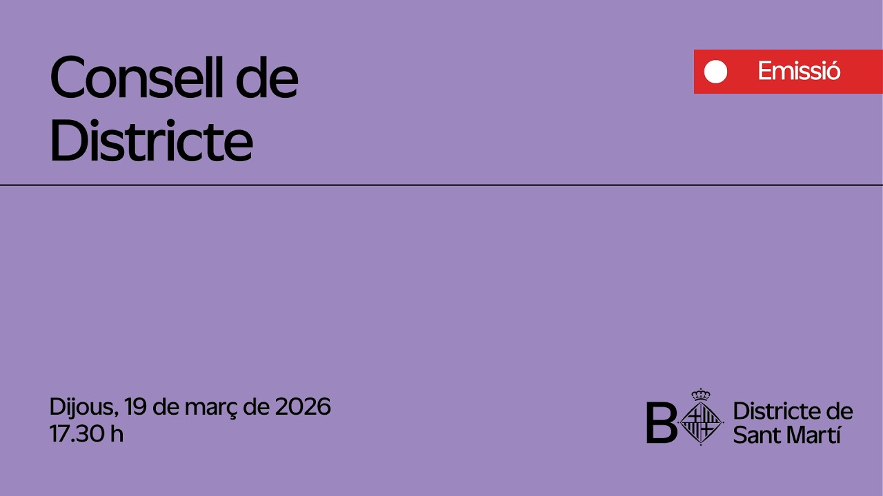 Consell de Districte de Sant Martí