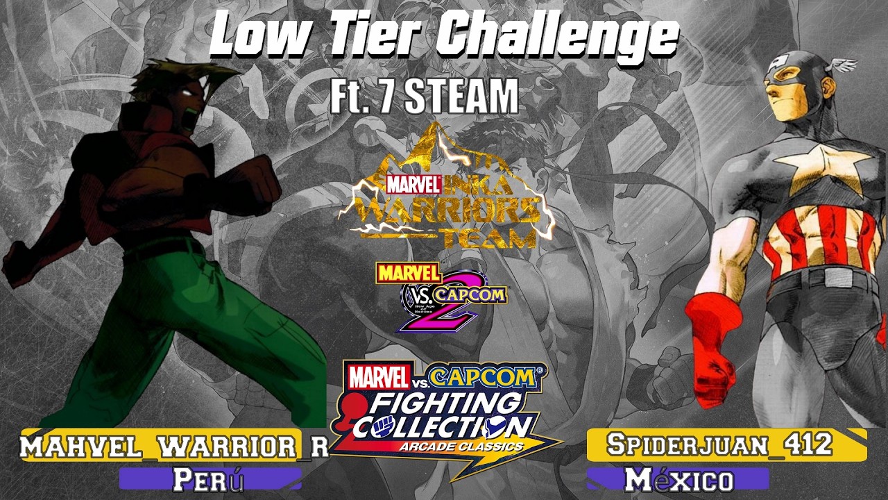 Marvel Collection MVC2 Low Tier Set: MAHVEL_WARRIOR_R vs Spiderjuan_412  Ft 7:.06.03.26 🔥🔥🔥 RUSHDOWN