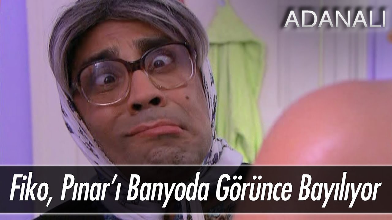 Fiko, Pınar'ı duşta görünce bayılıyor - Adanalı