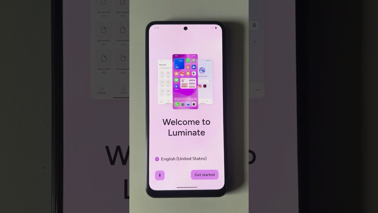 Luminate setup ✨ #android #luminate #os #setup #customrom #rom #customization #ui #design