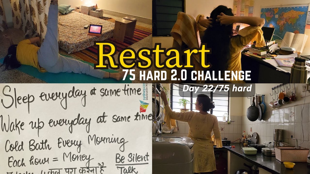 I Woke up at 3 AM ✨| RESTART: The Banarasi Girl living UPSC Aspirant Life in Bangalore| 75 Hard 2.0