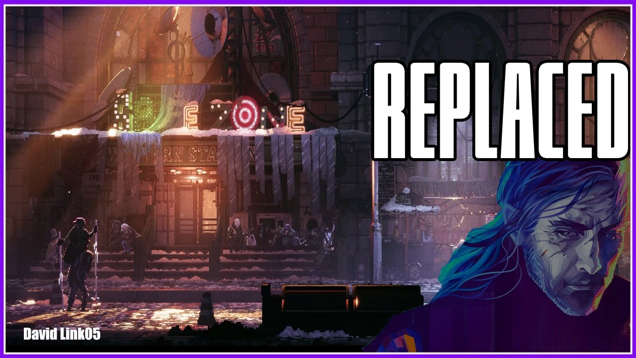 REPLACED a dark Cyberpunk thriller Pixel Demo