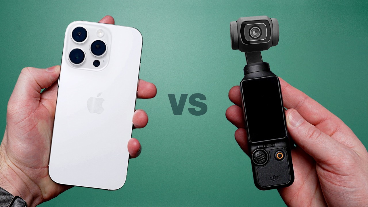 iPhone 16 Pro vs DJI Pocket 3 – Best Pocket Camera? (Full Comparison)