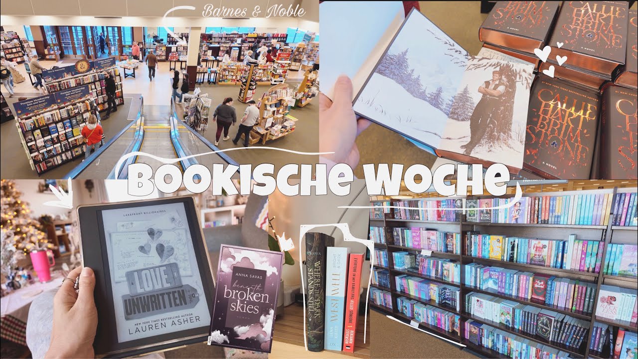 Bookische Woche 🤍📚 Januar TBR | Barnes & Noble | Bücher beenden