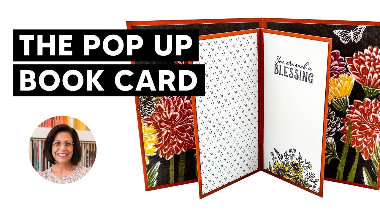 🔴 DIY Fun Fold Pop Up Book Card Using Designer Papers