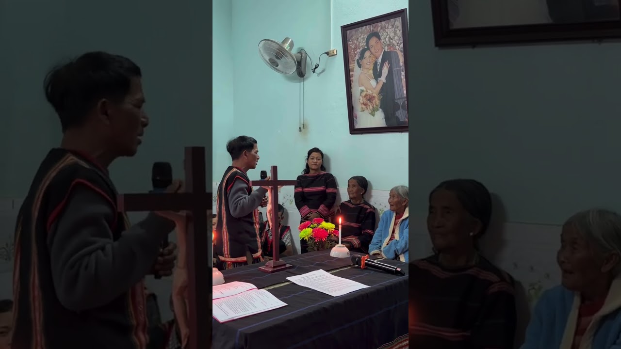 Nghi Thức Lễ Báo Hiếu của người Jrai Công Giáo Plei Chuet 2 - An Phú - Gia Lai