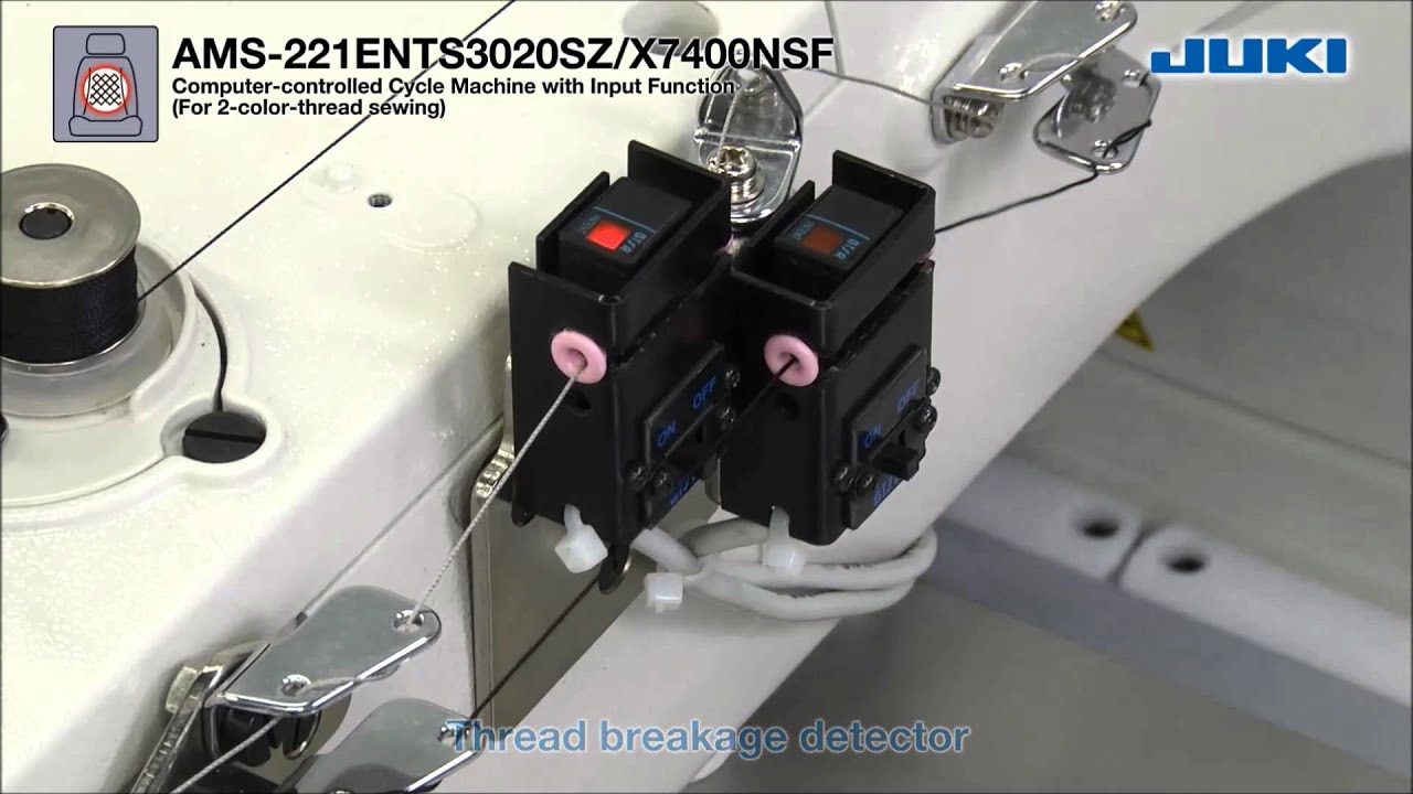 JUKI - AMS 221ENTS3020SZ X7400NSF for 2-Colour Thread Sewing