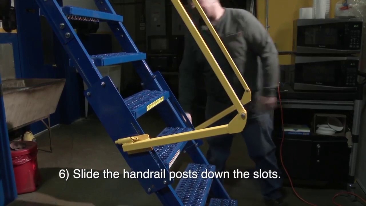 Vestil Mezzanine Ladder - Operating Instructions