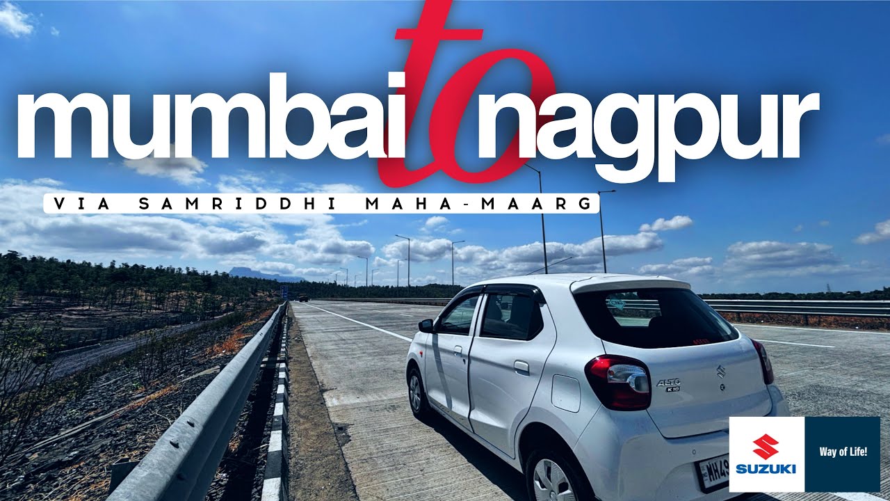 Mumbai to Nagpur in Record Time?😱 Testing the Samruddhi Expressway! Lord Alto K10🚀