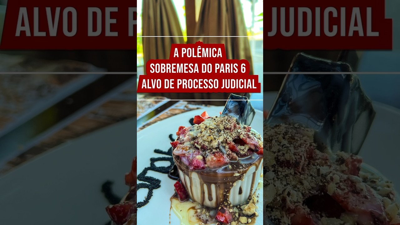 A pol&ecirc;mica sobremesa do Paris 6 que foi alvo de processo judicial