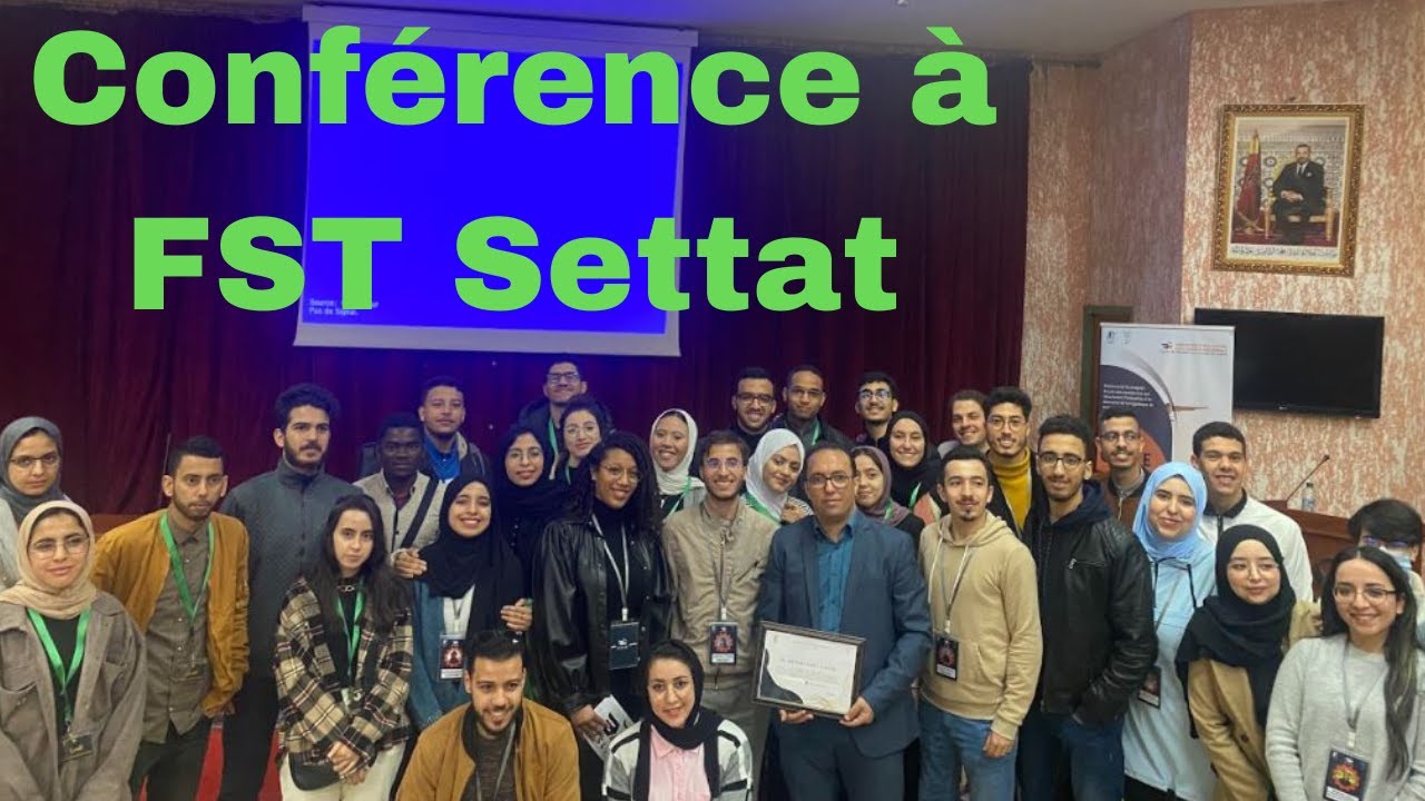 Conf&eacute;rence aupr&egrave;s du club de l'industrie de la FST de SETTAT : de la logistique &agrave; la production