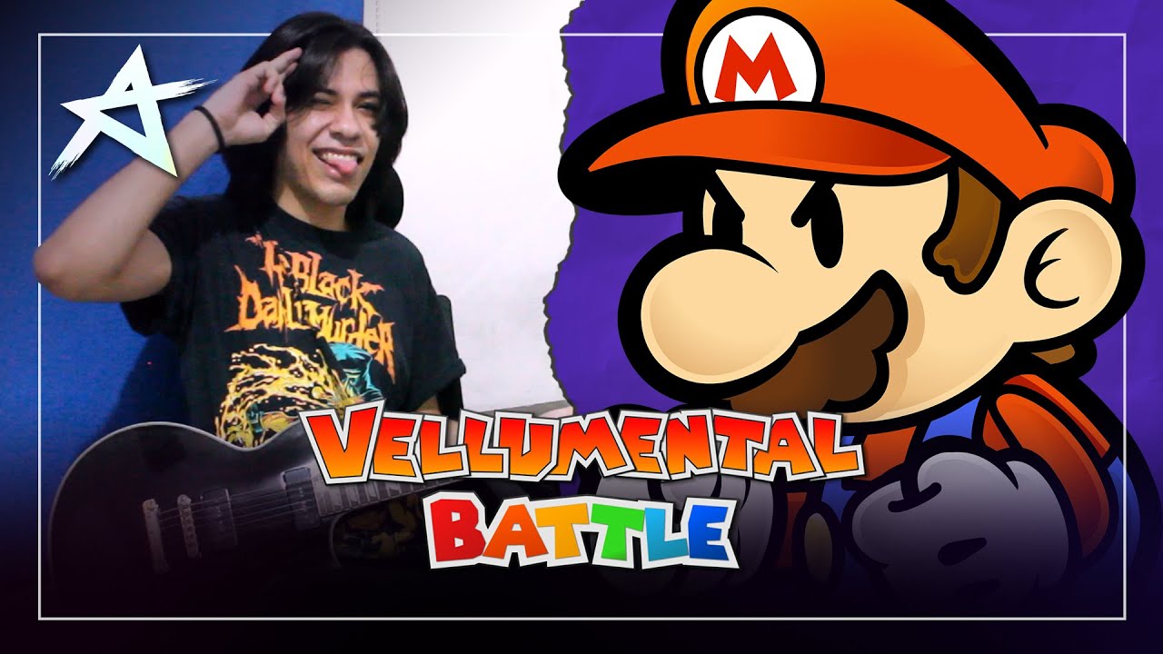 Vellumental Battle (Paper Mario: The Origami King) - Metal Cover | Arcade Tales