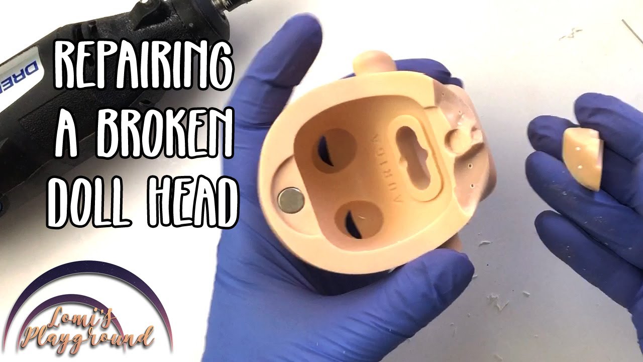 Repairing a broken BJD head