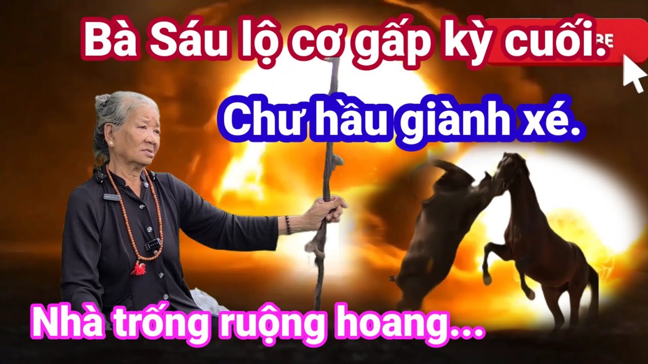 🙏Bà Sáu lộ cơ gấp kỳ cuối. Chư hầu giành xé..nhà trống ruộng hoang.🙏 Cho Đời Vlog. 