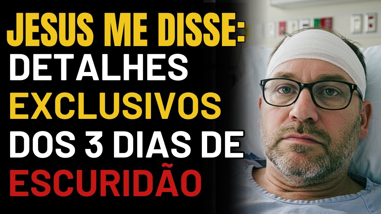 Homem Morre Durante TORNADO E Jesus Revela  DATAS E DETALHES EXCLUSIVOS Dos 3 DIAS De ESCURIDÃO  EQM