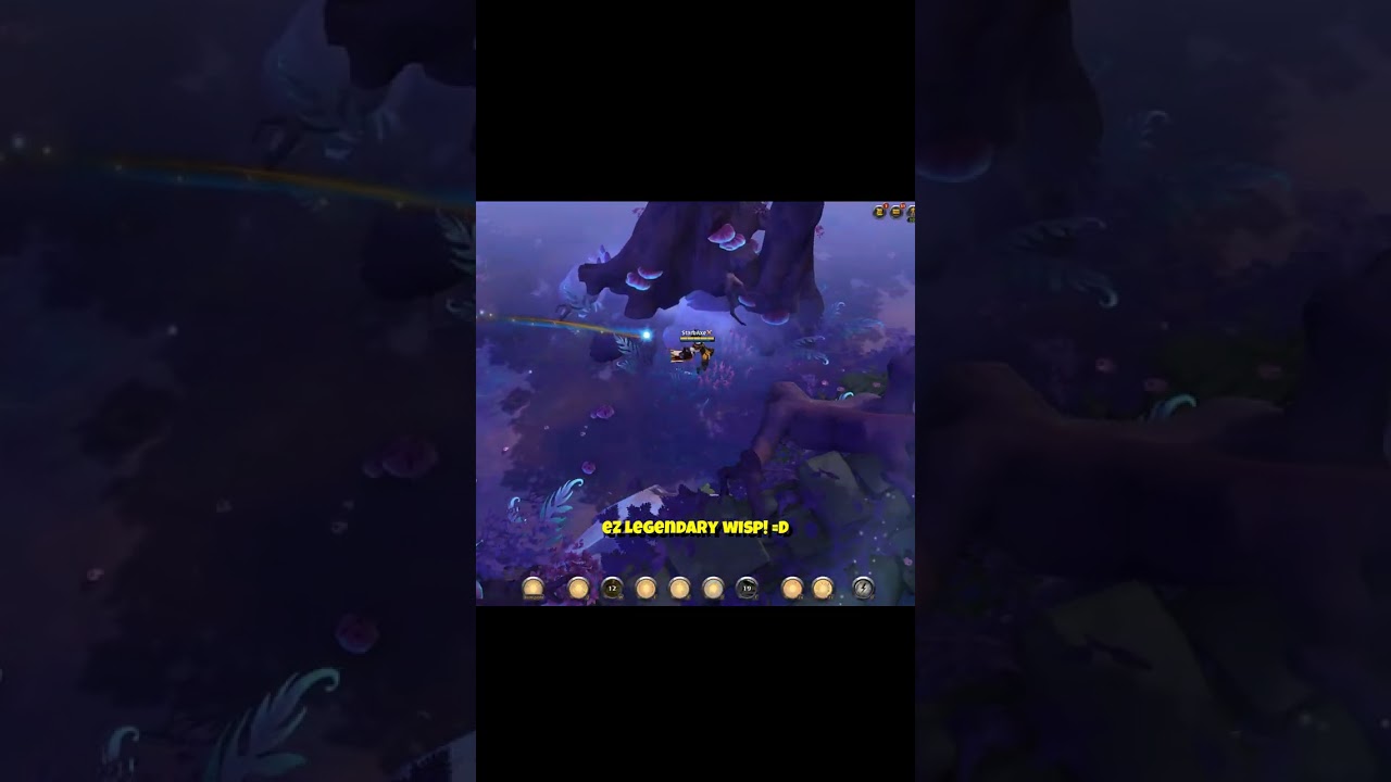 The Legendary wisp is mine because they are too busy killing each other.