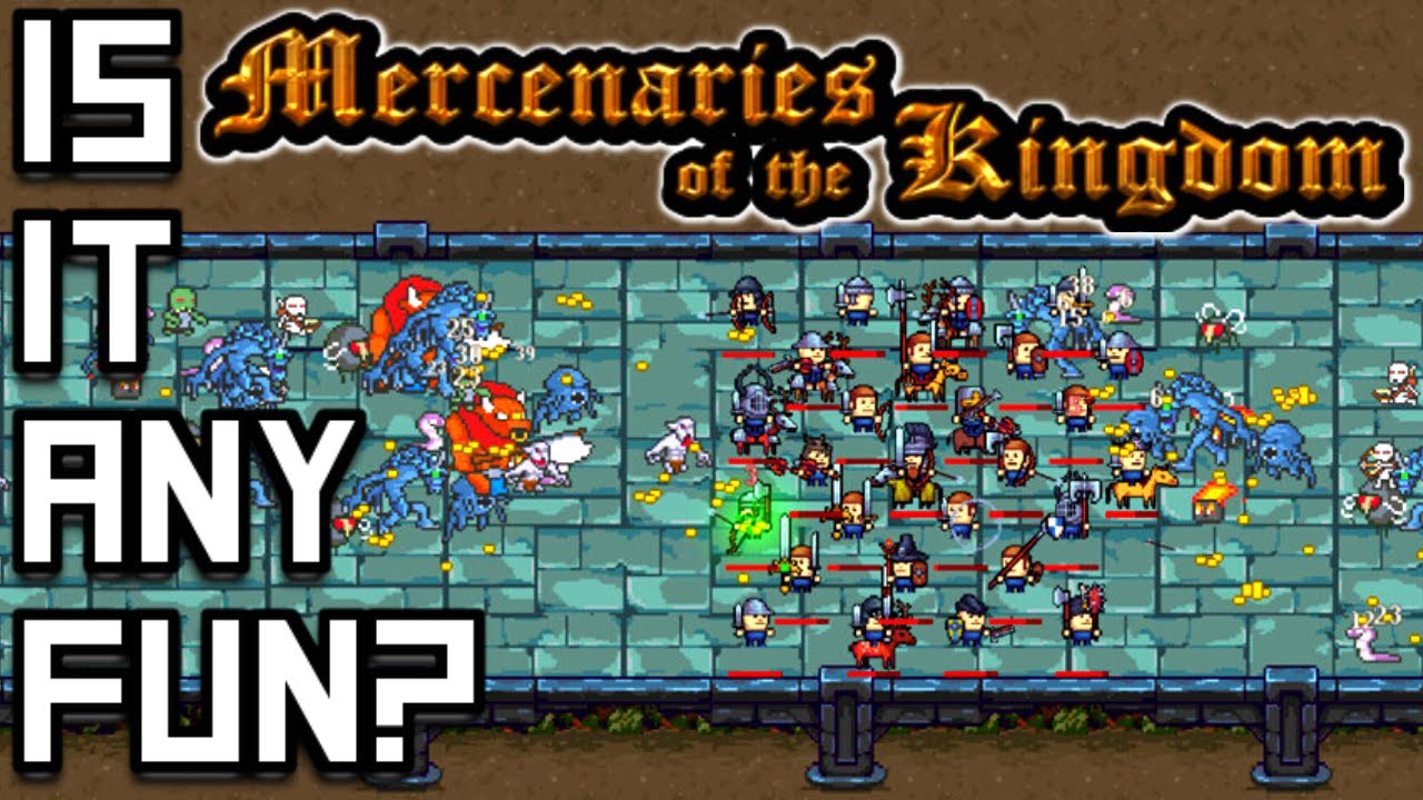 Mercenaries of the Kingdom &ndash; COMMAND Your Army Bullet Heaven SurvivorLike