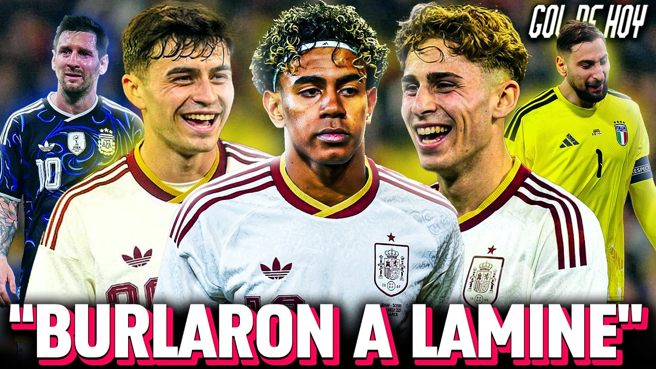 ESPA&Ntilde;A 'BURL&Oacute;' a LAMINE YAMAL |  As&iacute; fue la pol&eacute;mica en el Italia vs Bosnia | #goldehoy