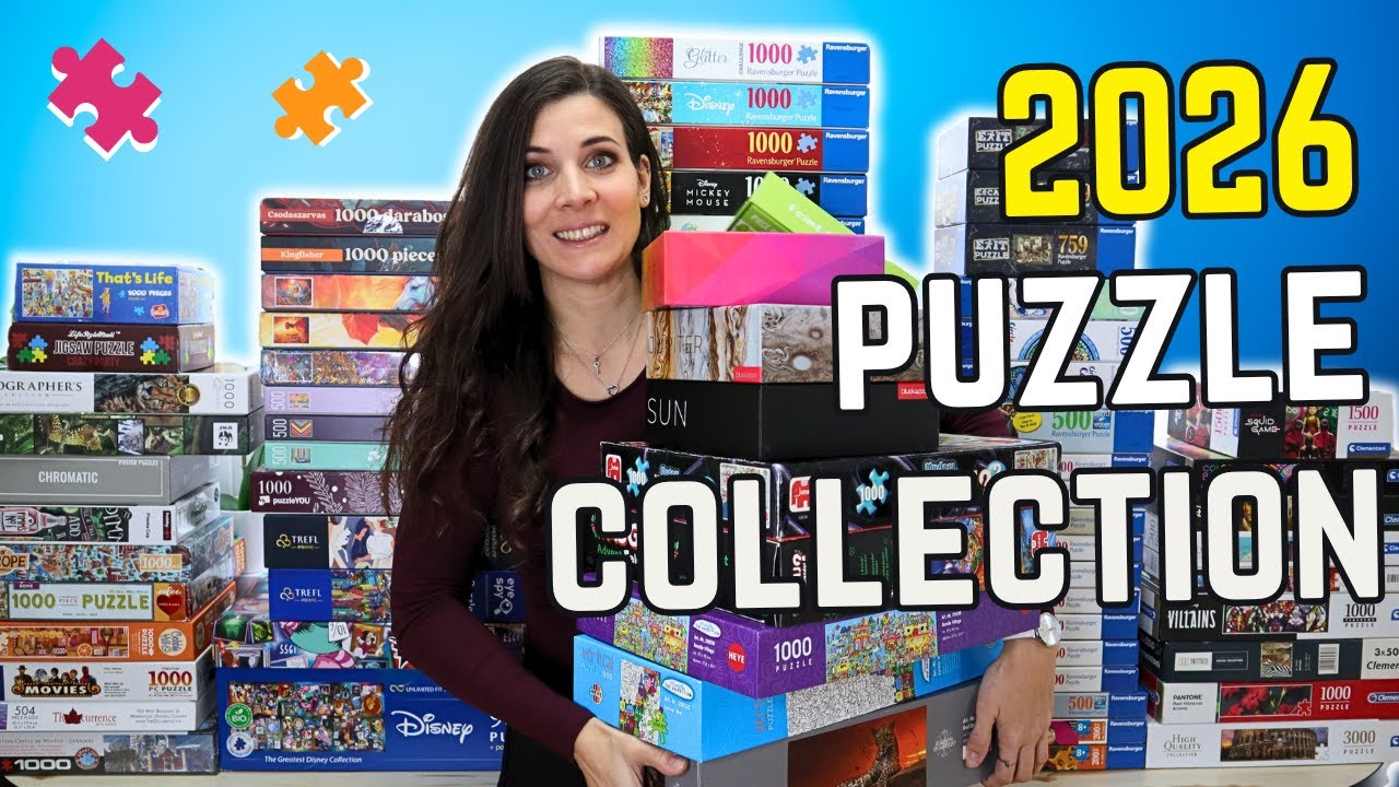 My CRAZY Puzzle Collection 2026 😳 | Over 125 Puzzles!