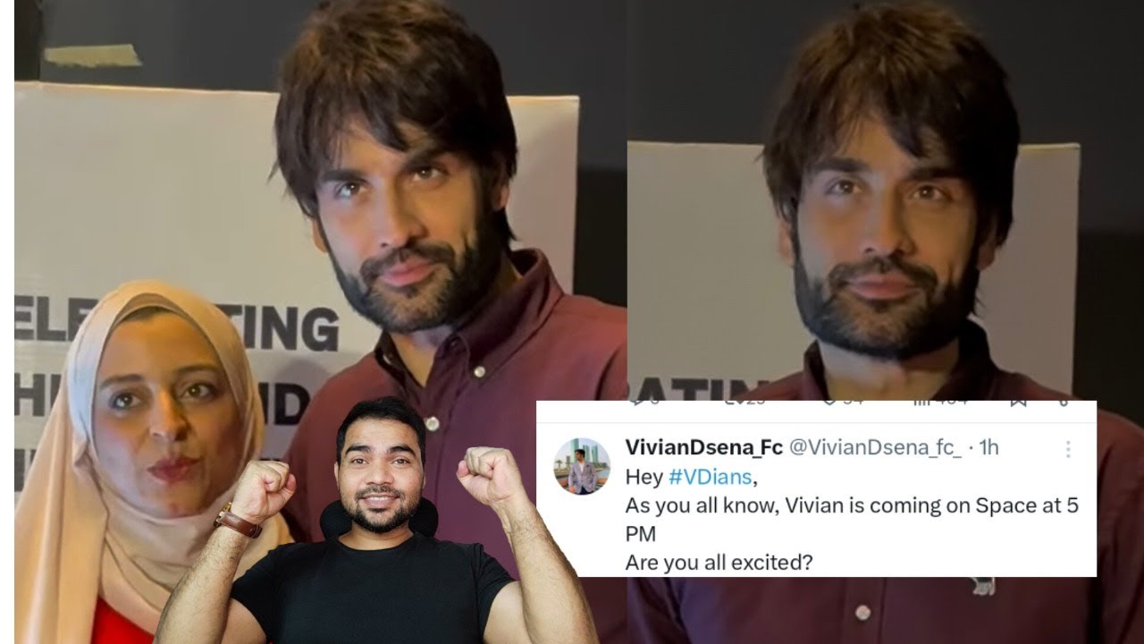 Vivian Dsena Is Coming On Space At 5 PM | So Everybody Please Join. VDsena