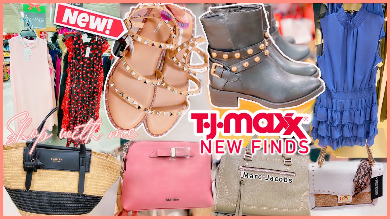 TJMAXX🔸NEW FINDS‼️*DESIGNER PURSE SHOES AND DRESSES*💟STORE WALKTHROUGH SHOP WITH ME♥️
