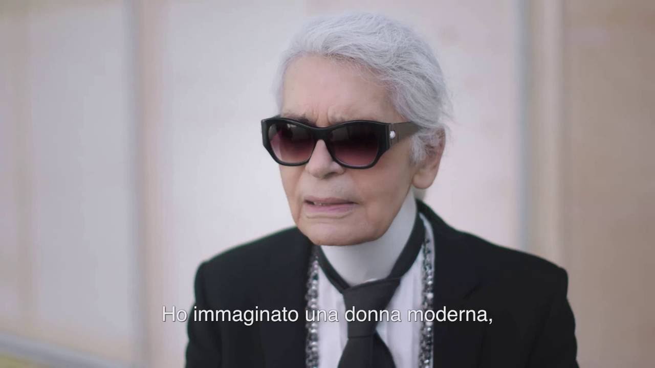 Interview Karl Lagerfeld Chanel women's Spring Summer 2017