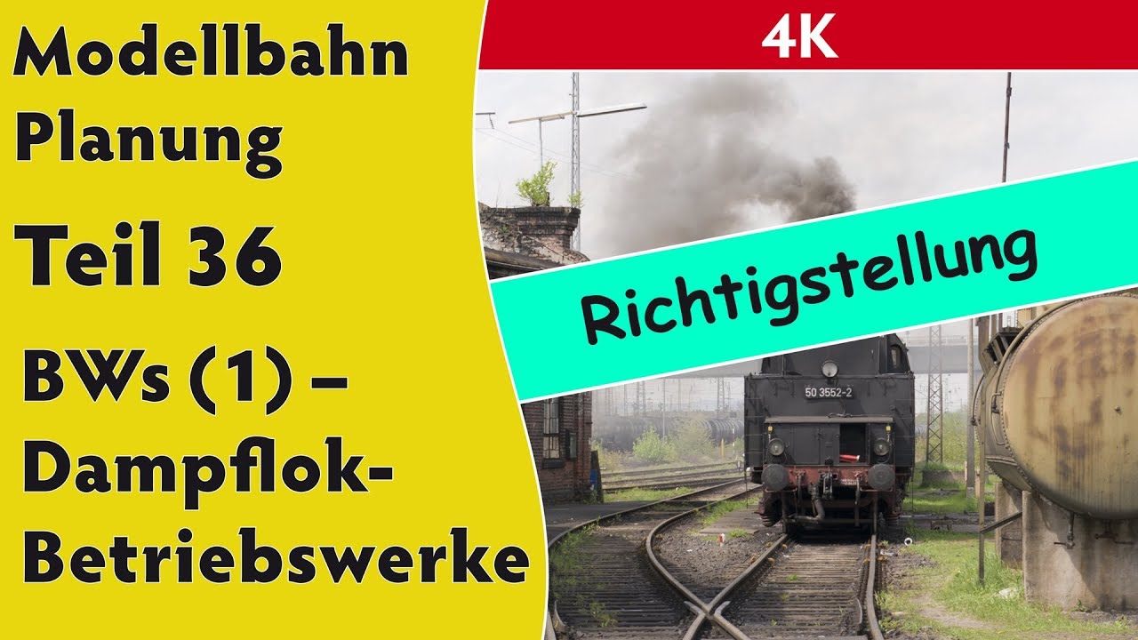 4K &ndash; Modellbahn: Planung Teil 36: BWs (1) &ndash; Richtigstellung