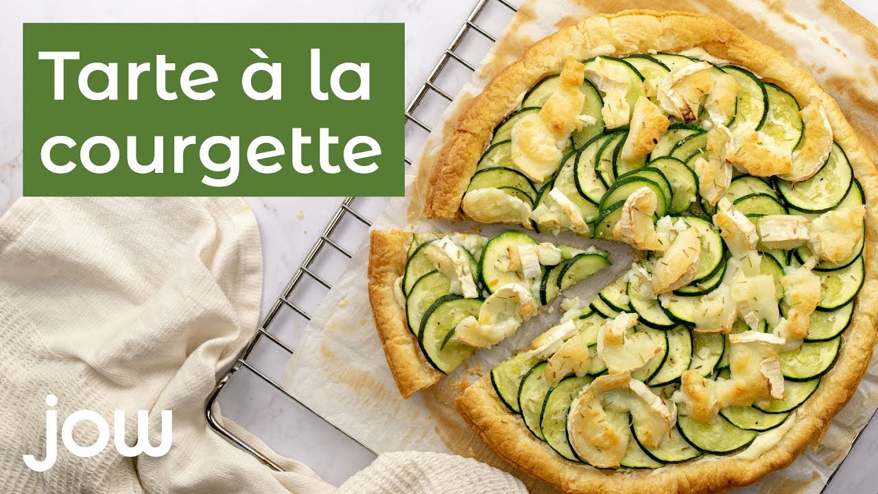 Recette de la tarte à la courgette