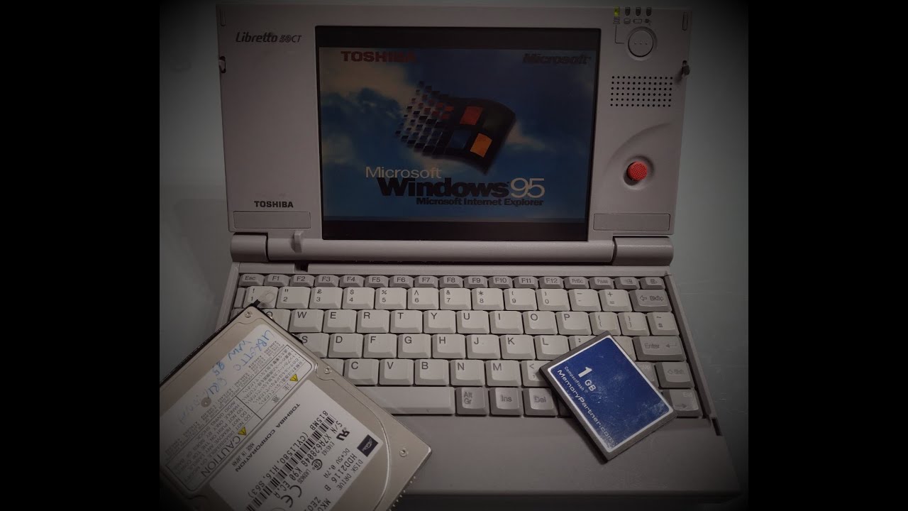Toshiba Libretto 50CT HDD to CF card