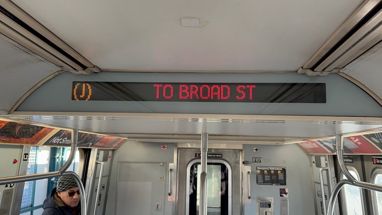 BMT Nassau St Line: R143 (J) Train [Jamaica Center to Broad St #SkipStop]