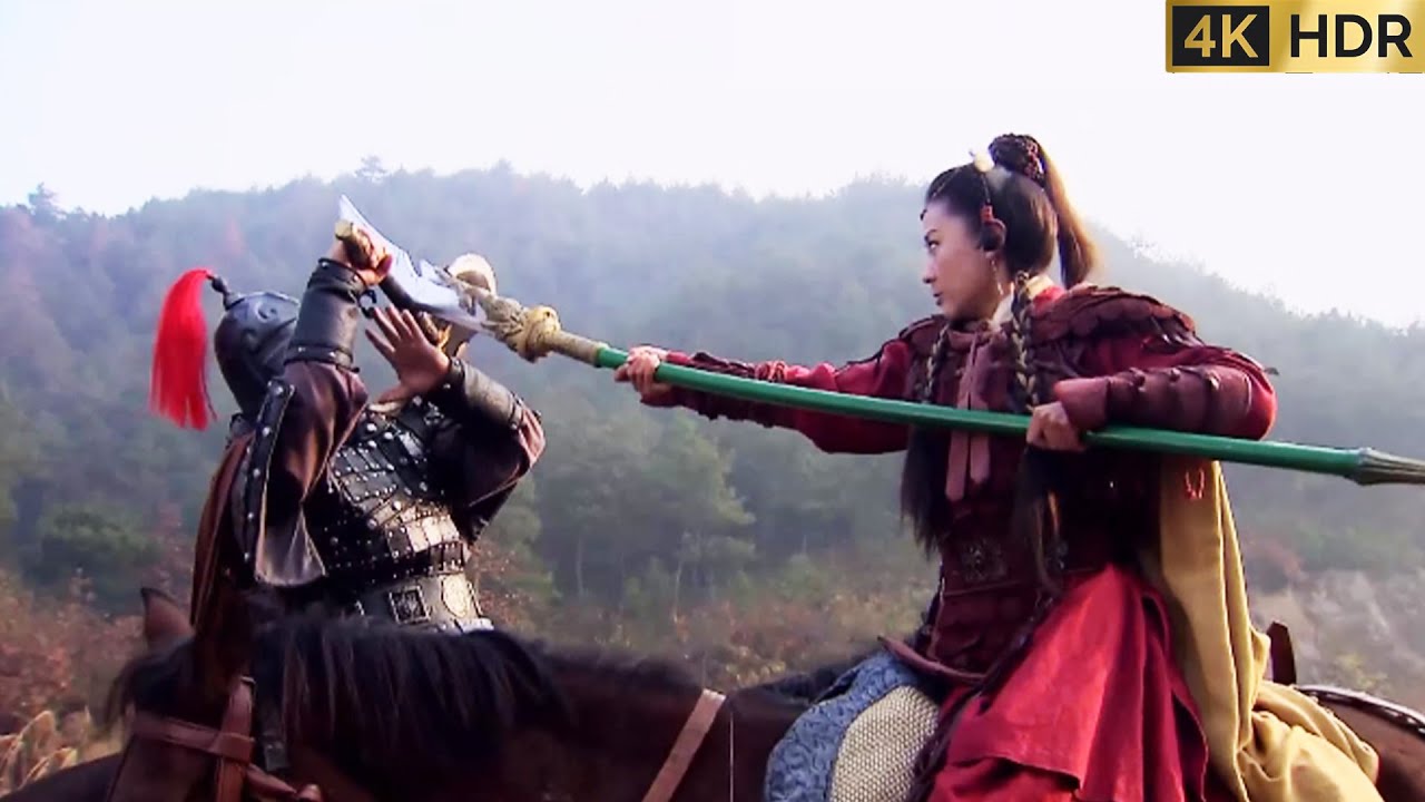 【武俠電影】將軍出言不遜挑戰穆桂英！誰料五招未到就被擊敗！#武侠 #电影 #功夫 #movie #好看中国电视剧