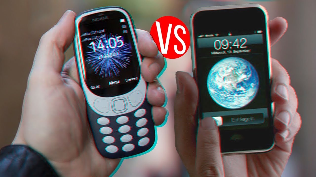 СРАВНЕНИЕ iPHONE 2G VS NOKIA 3310!