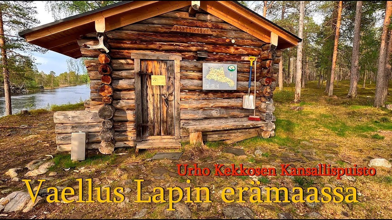Vaellus Lapissa. Urho Kekkosen Kansallispuisto, Porttikoski, Vikenvihkimälammit  Osa 1/2.