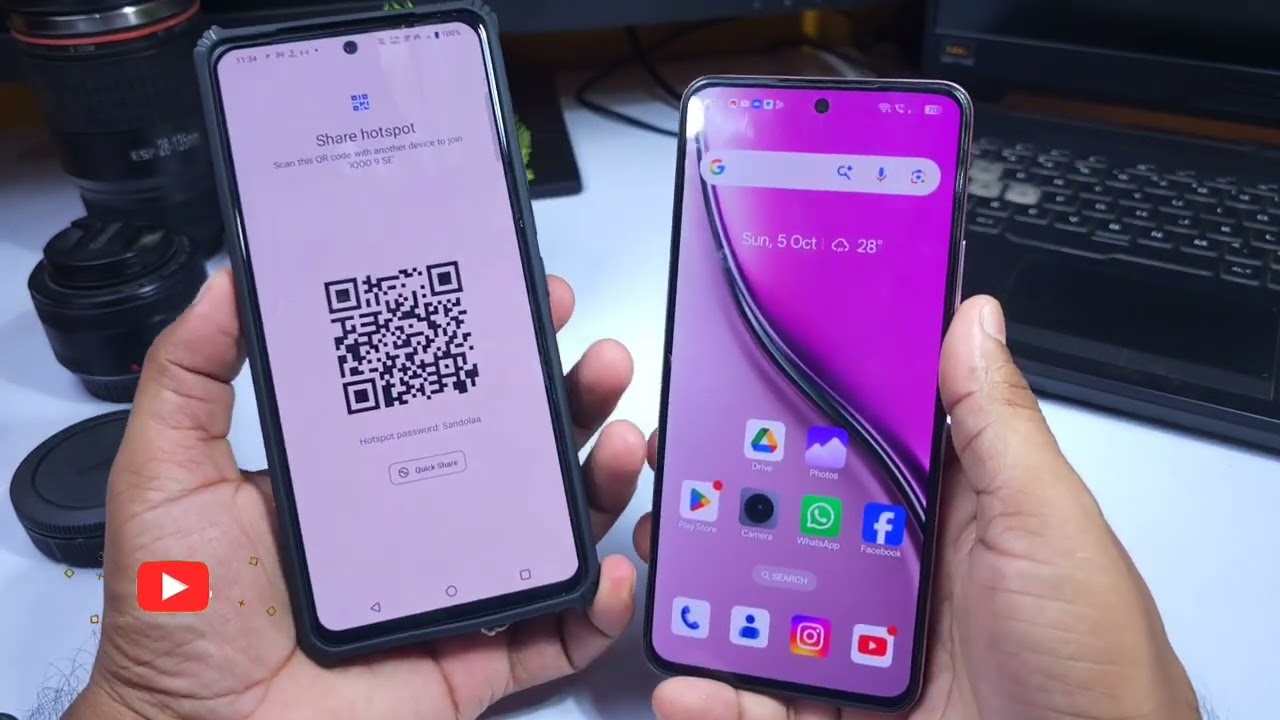 WiFi Connect Without Password - Hotspor Ka QR Code Scan Karke Connect Kaise Kare