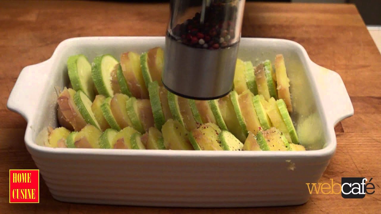 Home Cusine - Рецепта за огретен с картофи и тиквички