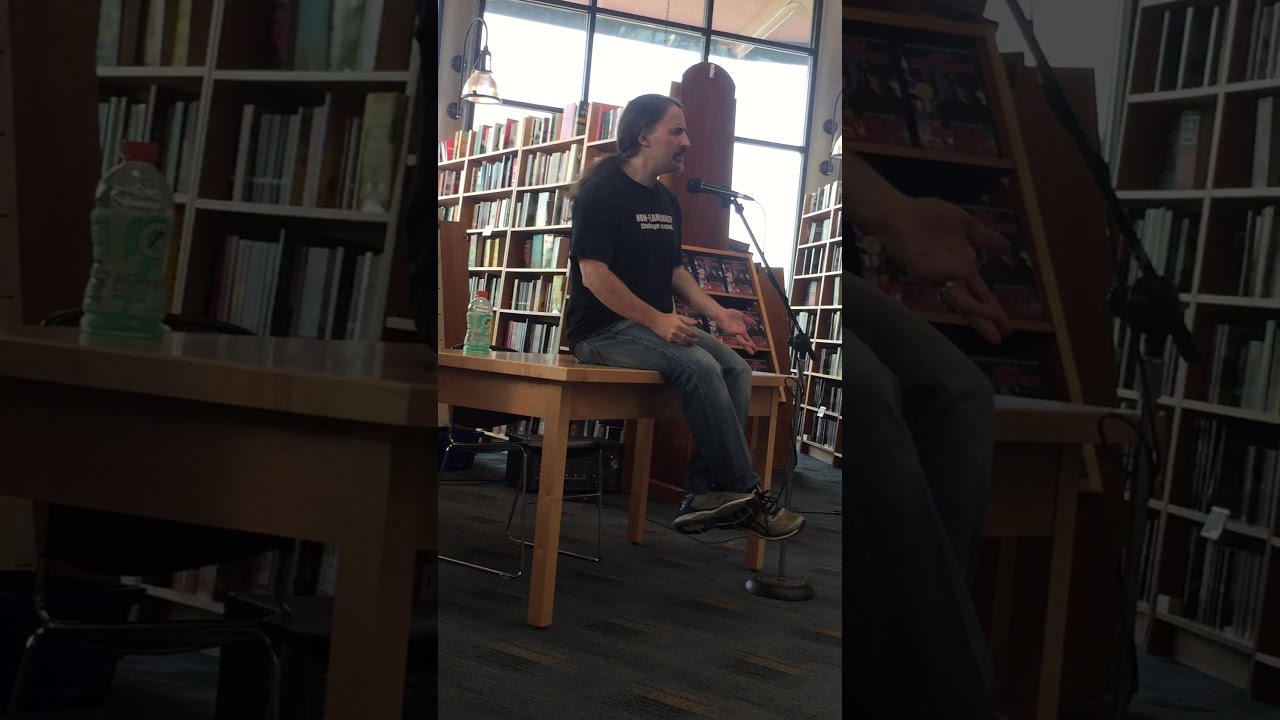 Meeting Jim Butcher at the Joseph-Beth Bookstore