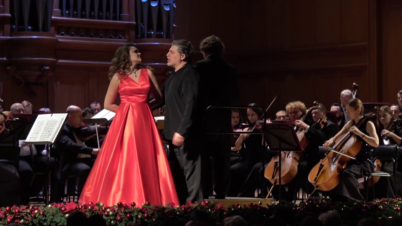 Polina Shamaeva and Jose Cura. Seguidilla from Bizet 
