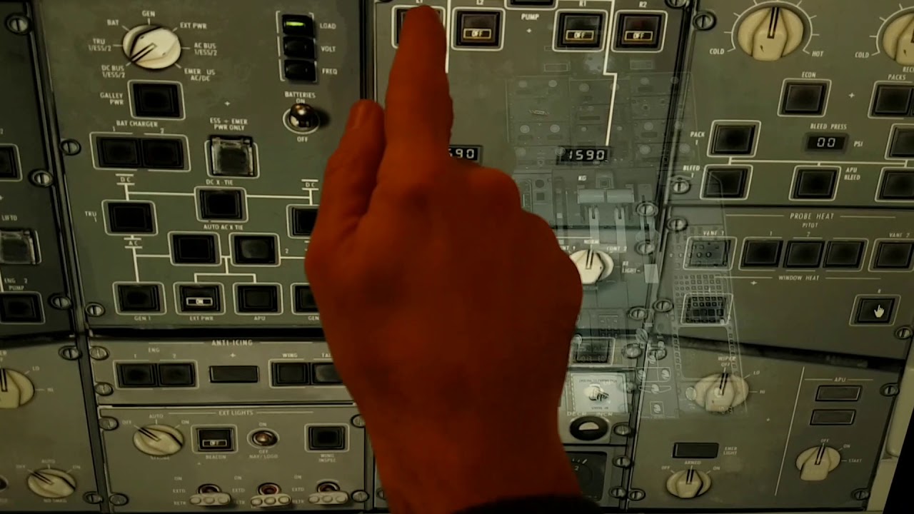 Digital aviation Fokker 70 simulator