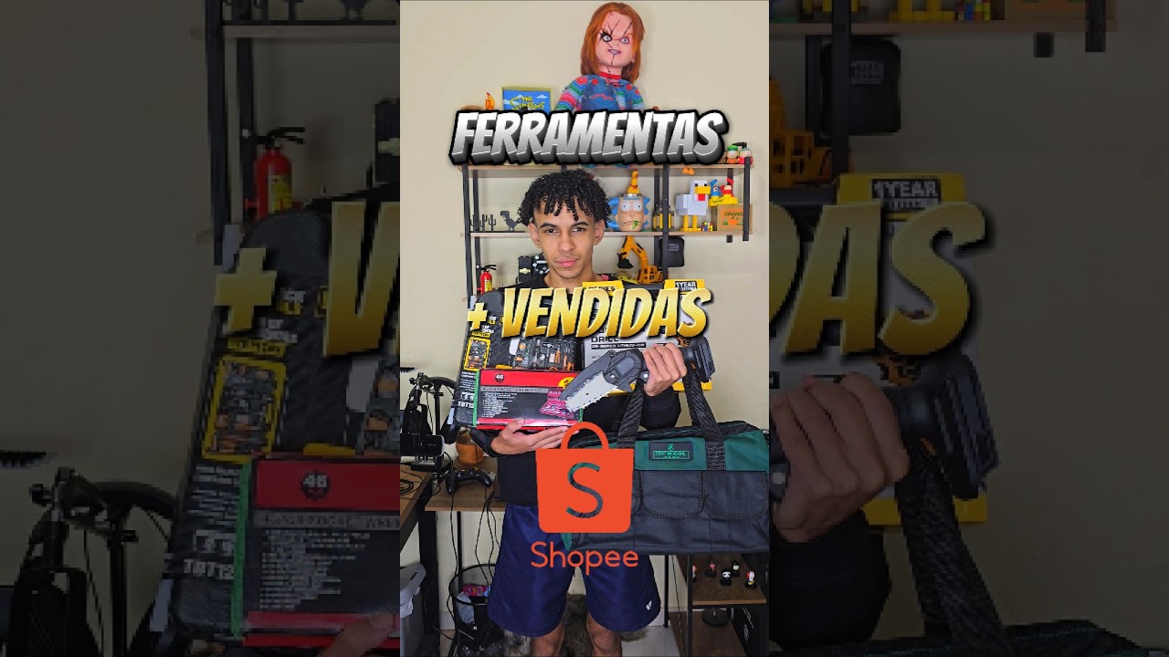 Comprei as Ferramentas Mais vendidas na shopee!#ferramentas #shopee #comprei#asmr#satisfatorio