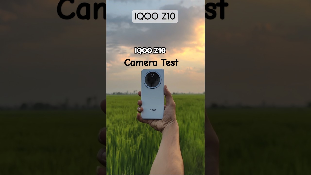 iQOO Z10 CAMERA TEST: Shocking Results! 📸🔥 #iqoo #shorts